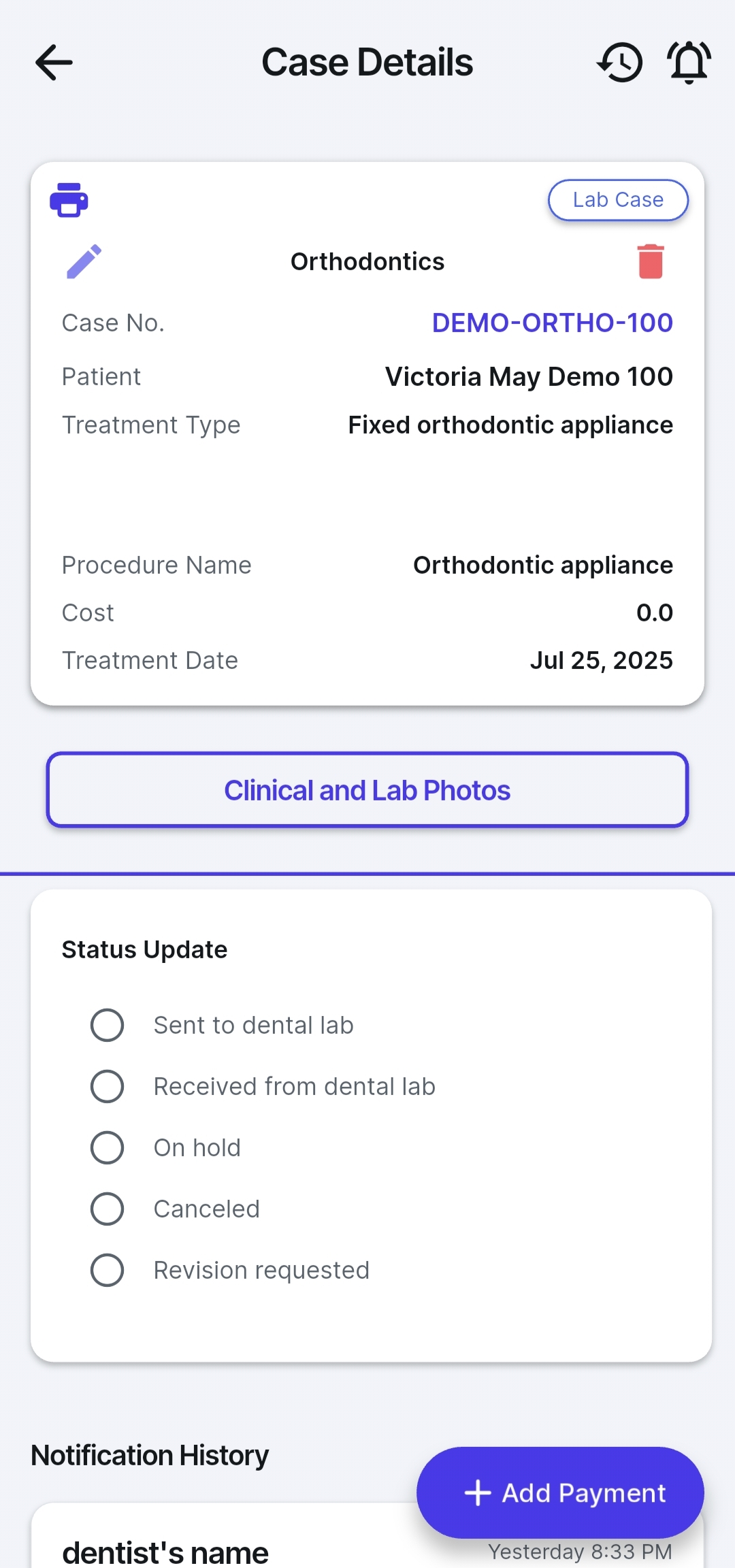 case details lab